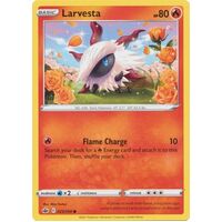 Larvesta 23/198 SWSH Chilling Reign Common Pokemon Card NEAR MINT TCG