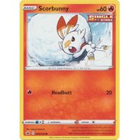 Scorbunny 26/198 SWSH Chilling Reign Common Pokemon Card NEAR MINT TCG