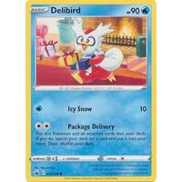 Delibird 32/198 SWSH Chilling Reign Common Pokemon Card NEAR MINT TCG
