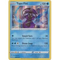 Tapu Fini 40/198 SWSH Chilling Reign Holo Rare Pokemon Card NEAR MINT TCG