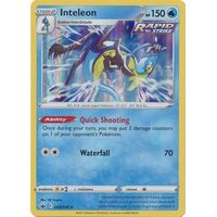 Inteleon 43/198 SWSH Chilling Reign Holo Rare Pokemon Card NEAR MINT TCG