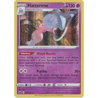 Hatterene 73/198 SWSH Chilling Reign Holo Rare Pokemon Card NEAR MINT TCG