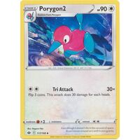 Porygon 2 117/198 SWSH Chilling Reign Uncommon Pokemon Card NEAR MINT TCG