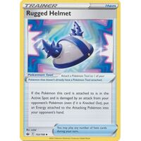 Rugged Helmet 152/198 SWSH Chilling Reign Uncommon Trainer Pokemon Card NEAR MINT TCG