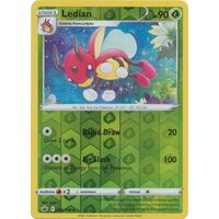 Ledian 5/198 SWSH Chilling Reign Reverse Holo Uncommon Pokemon Card NEAR MINT TCG
