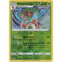 Rillaboom 18/198 SWSH Chilling Reign Reverse Holo Rare Pokemon Card NEAR MINT TCG