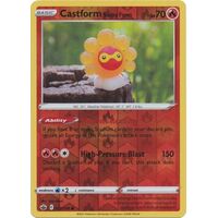 Castform Sunny Form 22/198 SWSH Chilling Reign Reverse Holo Common Pokemon Card NEAR MINT TCG