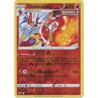 Cinderace 28/198 SWSH Chilling Reign Reverse Holo Rare Pokemon Card NEAR MINT TCG