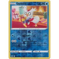 Delibird 32/198 SWSH Chilling Reign Reverse Holo Common Pokemon Card NEAR MINT TCG