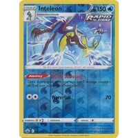 Inteleon 43/198 SWSH Chilling Reign Reverse Holo Rare Pokemon Card NEAR MINT TCG