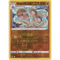 Dugtrio 77/198 SWSH Chilling Reign Reverse Holo Rare Pokemon Card NEAR MINT TCG
