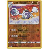 Crabominable 85/198 SWSH Chilling Reign Reverse Holo Uncommon Pokemon Card NEAR MINT TCG