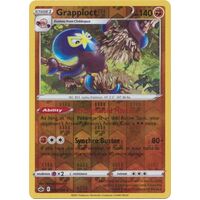 Grapploct 92/198 SWSH Chilling Reign Reverse Holo Rare Pokemon Card NEAR MINT TCG