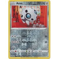 Aron 109/198 SWSH Chilling Reign Reverse Holo Common Pokemon Card NEAR MINT TCG