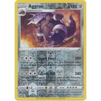 Aggron 111/198 SWSH Chilling Reign Reverse Holo Rare Pokemon Card NEAR MINT TCG