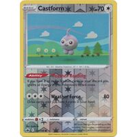 Castform 121/198 SWSH Chilling Reign Reverse Holo Common Pokemon Card NEAR MINT TCG