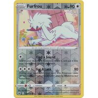 Furfrou 126/198 SWSH Chilling Reign Reverse Holo Common Pokemon Card NEAR MINT TCG