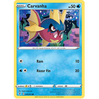 Carvanha 35/203 SWSH Evolving Skies Common Pokemon Card NEAR MINT TCG