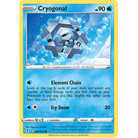 Cryogonal 43/203 SWSH Evolving Skies Common Pokemon Card NEAR MINT TCG
