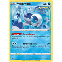 Wishiwashi 46/203 SWSH Evolving Skies Rare Pokemon Card NEAR MINT TCG
