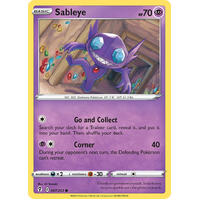 Sableye 67/203 SWSH Evolving Skies Common Pokemon Card NEAR MINT TCG