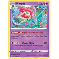 Florges 73/203 SWSH Evolving Skies Holo Rare Pokemon Card NEAR MINT TCG