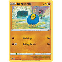 Roggenrola 86/203 SWSH Evolving Skies Common Pokemon Card NEAR MINT TCG