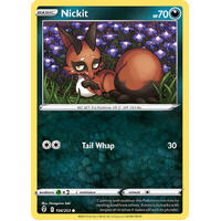 Nickit 104/203 SWSH Evolving Skies Common Pokemon Card NEAR MINT TCG