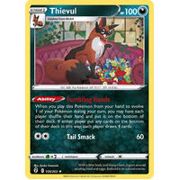 Theivul 105/203 SWSH Evolving Skies Rare Pokemon Card NEAR MINT TCG