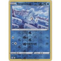 Bergmite 44/203 SWSH Evolving Skies Reverse Holo Common Pokemon Card NEAR MINT TCG