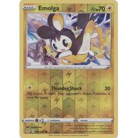 Emolga 57/203 SWSH Evolving Skies Reverse Holo Common Pokemon Card NEAR MINT TCG