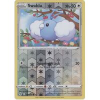 Swablu 132/203 SWSH Evolving Skies Reverse Holo Common Pokemon Card NEAR MINT TCG