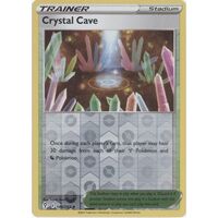 Crystal Cave 144/203 SWSH Evolving Skies Reverse Holo Uncommon Trainer Pokemon Card NEAR MINT TCG