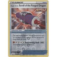 Single Strike Scroll of the Fanged Dragon 158/203 SWSH Evolving Skies Reverse Holo Uncommon Trainer Pokemon Card NEAR MINT TCG