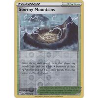 Stormy Mountains 161/203 SWSH Evolving Skies Reverse Holo Uncommon Trainer Pokemon Card NEAR MINT TCG