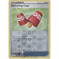 Switching Cups 162/203 SWSH Evolving Skies Reverse Holo Uncommon Trainer Pokemon Card NEAR MINT TCG