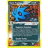 Dark Pupitar 40/109 EX Team Rocket Returns Reverse Holo Uncommon Pokemon Card NEAR MINT TCG