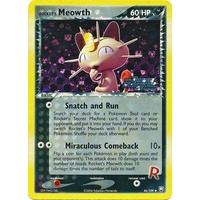 Rocket's Meowth 46/109 EX Team Rocket Returns Reverse Holo Uncommon Pokemon Card NEAR MINT TCG