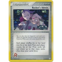 Rocket's Admin. 86/109 EX Team Rocket Returns Reverse Holo Uncommon Trainer Pokemon Card NEAR MINT TCG