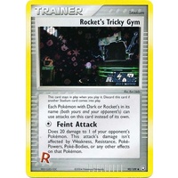 Rocket's Tricky Gym 90/109 EX Team Rocket Returns Reverse Holo Uncommon Trainer Pokemon Card NEAR MINT TCG