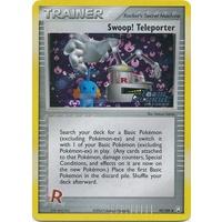 Swoop! Teleporter 92/109 EX Team Rocket Returns Reverse Holo Uncommon Trainer Pokemon Card NEAR MINT TCG