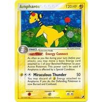 Ampharos 1/115 EX Unseen Forces Reverse Holo Rare Pokemon Card NEAR MINT TCG