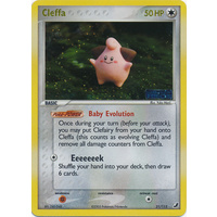 Cleffa 21/115 EX Unseen Forces Reverse Holo Rare Pokemon Card NEAR MINT TCG