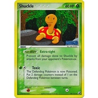 Shuckle 47/115 EX Unseen Forces Reverse Holo Uncommon Pokemon Card NEAR MINT TCG