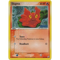 Slugma 73/115 EX Unseen Forces Reverse Holo Common Pokemon Card NEAR MINT TCG