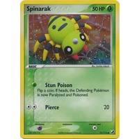 Spinarak 75/115 EX Unseen Forces Reverse Holo Common Pokemon Card NEAR MINT TCG