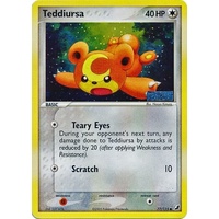 Teddiursa 77/115 EX Unseen Forces Reverse Holo Common Pokemon Card NEAR MINT TCG