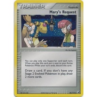 Mary's Request 86/115 EX Unseen Forces Reverse Holo Uncommon Trainer Pokemon Card NEAR MINT TCG