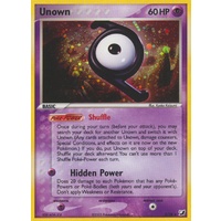 Unown Z Z/28 EX Unseen Forces Unown Collection Holo Rare Pokemon Card NEAR MINT TCG