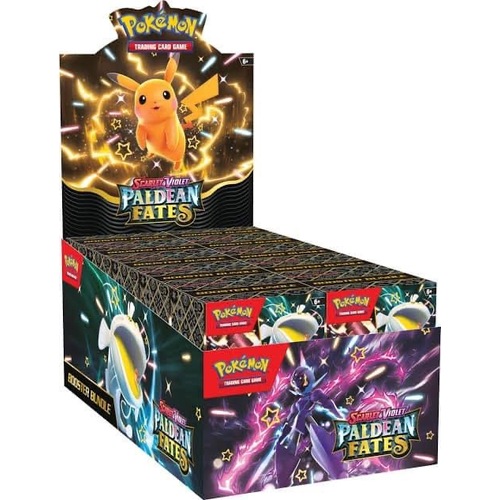 SEALED CASE 10X Pokemon Paldean Fates Booster Bundle Boxes BRAND NEW AND SEALED